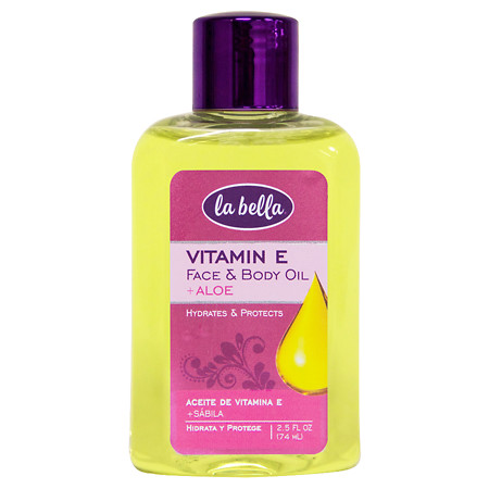 La Bella 10,000 mg Vitamin E Oil with Aloe - 2.5 oz.