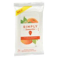 Simply Summer's Eve Mandarin Blossom Feminine Wipe - 24ct
