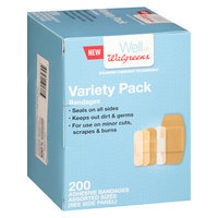 Walgreens Flexible Fabric Bandages Variety Pack - 200 ea