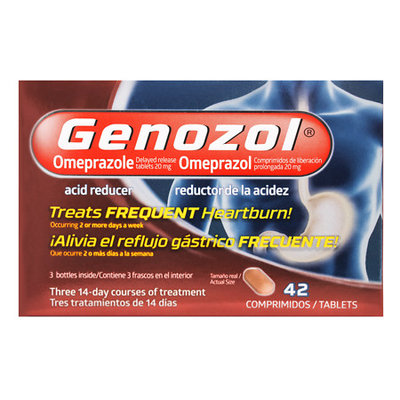Genozol Acid Reducer - 42 ea