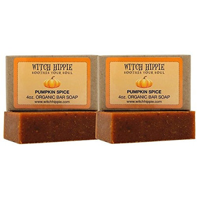 Pumpkin Spice 4oz Orgainic Bar Soap 2 pack by Witch Hippie
