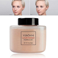 Loose Powder, Makeup Powder Highlighter Loose Powder Face Oil-free and Controls Shine Lasting Cosmetics