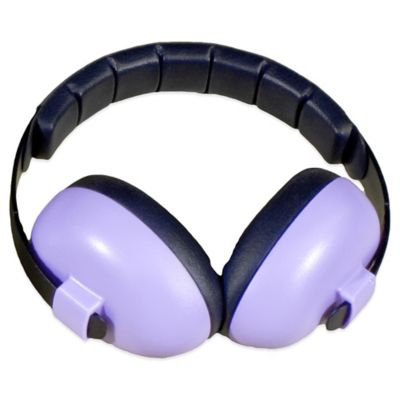 Baby Banz Earmuffs Infant Hearing Protection, Purple, 0-2 YEARS