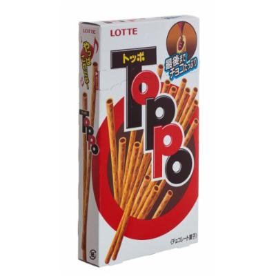 Lotte Choco Toppo, 2.89-Ounce Units (Pack of 10)