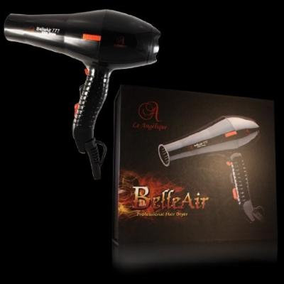 Bundle 2 Items : Leangelique Belleair Professional Hair Dryer(1875wt) +Itay Caribbean samba 8 stack