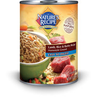 Nature's Recipe Easy to Digest Lamb, Rice & Barley Formula Canned Dog Food