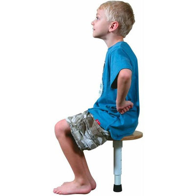 Abilitations Integrations Round Adjustable Height T-Stool