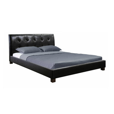 Baxton Studio Hauten Black Modern Bed - Full Size