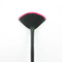 AKOAK 1 Pcs Slim Fan Shape Powder Concealor Blending Finish Highlighter Makeup Brush Nail Art Brush