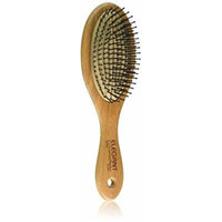 Elegant Brushes Superlite Bamboo Paddle Pin Brush, Brown, Large