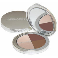 La Bella Donna Complete Brow Kit Quad Compact - Brunette