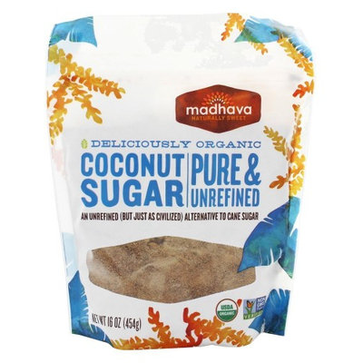 Madhava - Organic Coconut Sugar Coconut Nectar - 16 oz(pack of 4)