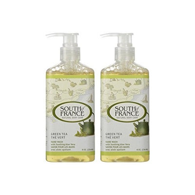 South Of France Liquid Hand Soap Green Tea 8 Oz (Pack of 2)
