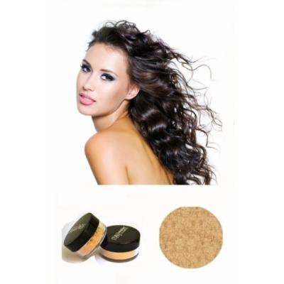 ITAY Beauty All-Natural Pressed Mineral Eye Shadows in Caribbean Samba+Sample Sized Foundation In Your Color (MF-3 Cafe Au Lait)