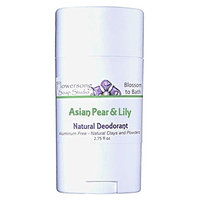 Flowersong Asian Pear & Lily Natural Deodorant - Aluminum Free