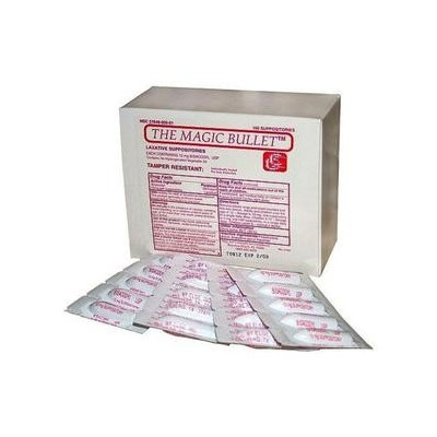 Magic Bullet Suppository 2 Boxes of 100