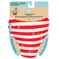 Charlie Banana Size Small Extraordinary Training Pants in Red Stripe