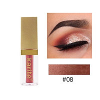 YOYORI Eye shadow,8 Colors Eyeshadow Liquid Waterproof Glitter Eyeliner Shimmer Makeup Cosmetics for Professional Makeup or Daily Use (H)