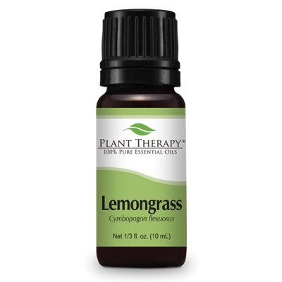 Lemongrass Essential Oil. 10 ml. 100% Pure, Undiluted, Therapeutic Grade.