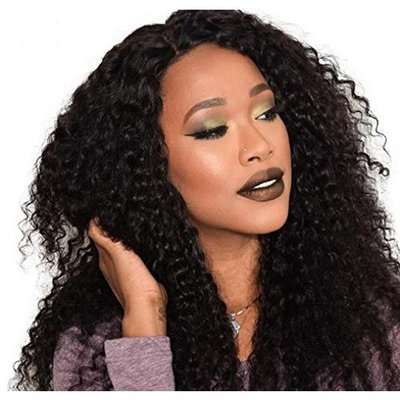 Top Quality Brazilian Human Virgin Hair Kinky Curly Wave 3 Bundle Deals Natural Black Color Curl Weave Hair For Sexy Woman Rruaneal Hair
