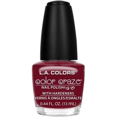 Beauty 21 Cosmetics, Inc. L.A. Colors Color Craze Nail Polish with Hardeners, Transformer, 0.44 fl oz
