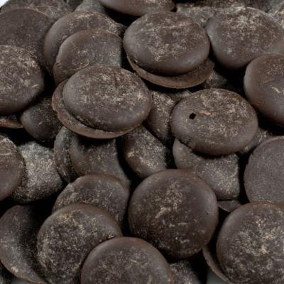 Noel Dark Chocolate Pistoles - Bittersweet 64%, Royale - 1 box - 11 lb