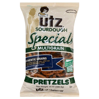 Utz Sourdough Multigrain Pretzels 14 oz