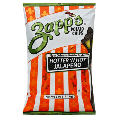 Zapp's New Orleans Kettle Style Hotter 'N Hot Jalapeno Potato Chips - 5 oz