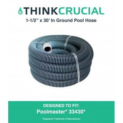 Poolmaster 33430 1-1/2 x 30' In-Ground Vacuum Hose - Classic Collection