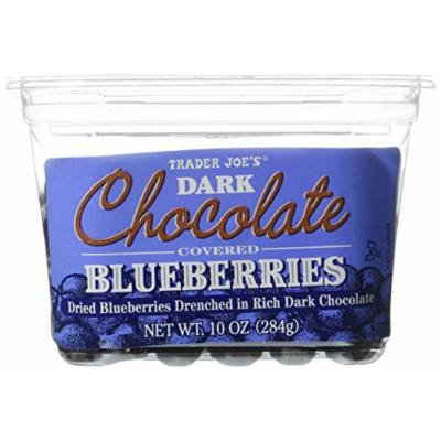 Trader Joe's Dark Chocolate Covered Blueberries - 2 PACK
