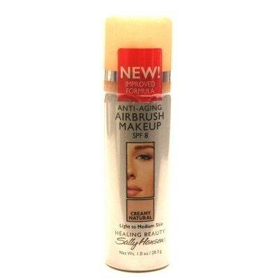 Sally Hansen Fast & Flawless Air Brush Make-Up Creamy Natural 1.5 oz.