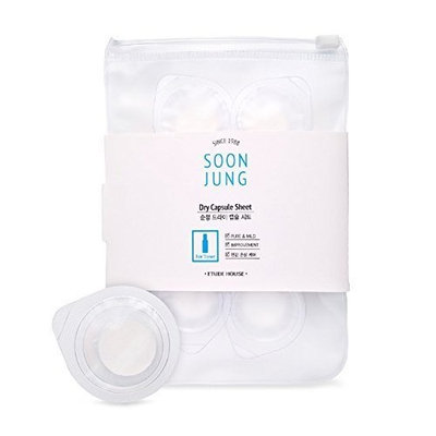 Etude House SoonJung Dry Capsule Sheet (5pcs) 2017 SS Brand New Product sheet mask