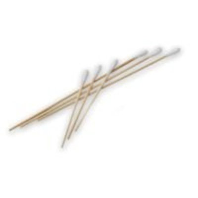 Puritan 806-WC Cotton Tipped Non-Sterile Applicators/Swabs with Wood Shaft, 1/10