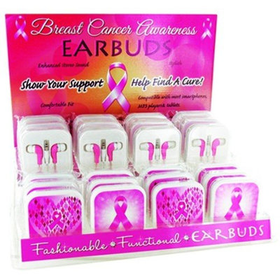 DD Breast Cancer Awareness Earbuds(pack Of 48)