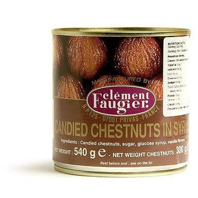 Clement Faugier Candied Chestnut in Syrup - 19 oz.