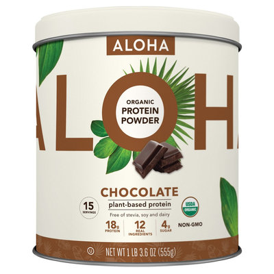 Aloha Protein Tin - Chocolate - 1.14 lb