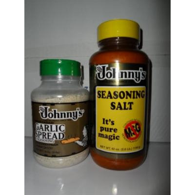 Johnny's Seasoning Salt & Garlic Spread Set