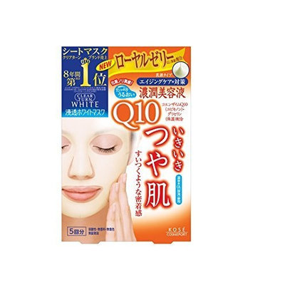 Kose Clear Turn White Coenzyme Q10 Paper Facial Mask