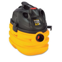 Shop Vac Shop-Vac Heavy-Duty Portable Wet/Dry Vacuum, 5 gal Capacity, 17lb, Black/Yellow