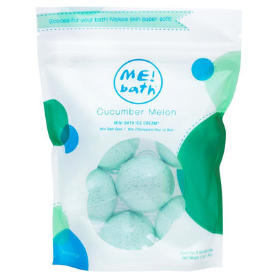 Me Bath Cucumber Melon Mini Bath Ice Cream Bath Soak 12 oz