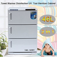 Belovedkai Combination 2 in 1 Hot Towel Warmer Cabinet and Sterilizer