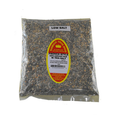 Marshalls Creek Spices 3 pack LOW SALT, FRENCH STYLE GRILL & ROAST RUB WITH SEA SALT REFILL