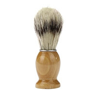 Dingji Professional ZY Barber Salon Shave Shaving Razor Brush Wood Handle Tool