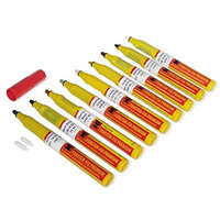 Cherry Konig Scratch Repair Pen - Blends coloured / foiled repairs cherry upvc /pvcu conservatory windows & doors, laminate & furniture. Includes 2 other tips for wide & fine edging.