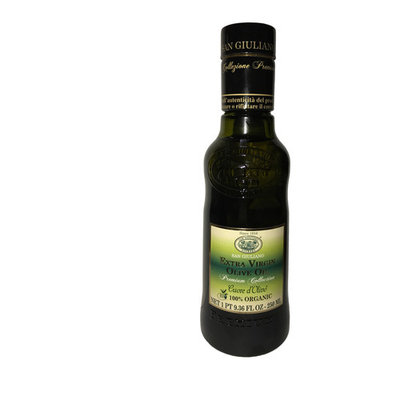 San Giuliano 100% Organic Premium Collection Extra Virgin Olive Oil 9.36 FL Oz.