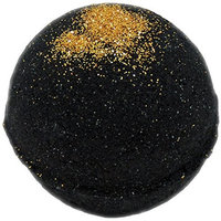 Bath Bomb 5.5 oz Black Velvet and Gold Shimmer