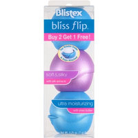Blistex Bliss Flip Soft & Silky and Ultra Moisturizing Lip Balms, 0.25 oz, 3 count