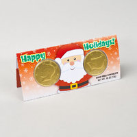 Dollaritemdirect CANDY HOLIDAY CASH CARD .46 OZ MILK CHOCOLATE IN COUNTER DSPL, Case Pack of 48
