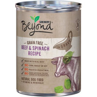 Purina Beyond Grain Free Beef & Spinach Recipe in Gravy Dog Food 12.5 oz. Can (Case of 12)