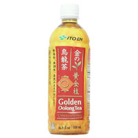 Ito En Unsweetened Golden Oolong Tea 16.9 oz Plastic Bottles - Pack of 12